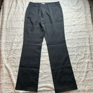 New York & Company sz 12 LONG Charcoal Pants